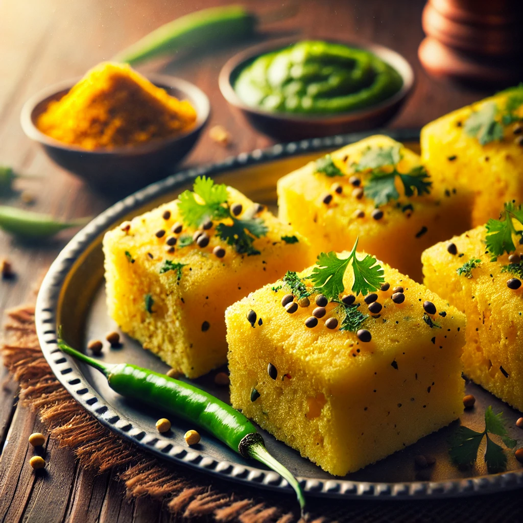 how to make gujarati Khaman Dhokla